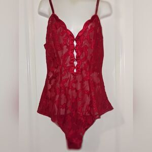 ❤️ Victoria's Secret red bodysuit medium